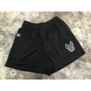 Quần short nỉ da cá thêu chú chó hot trend