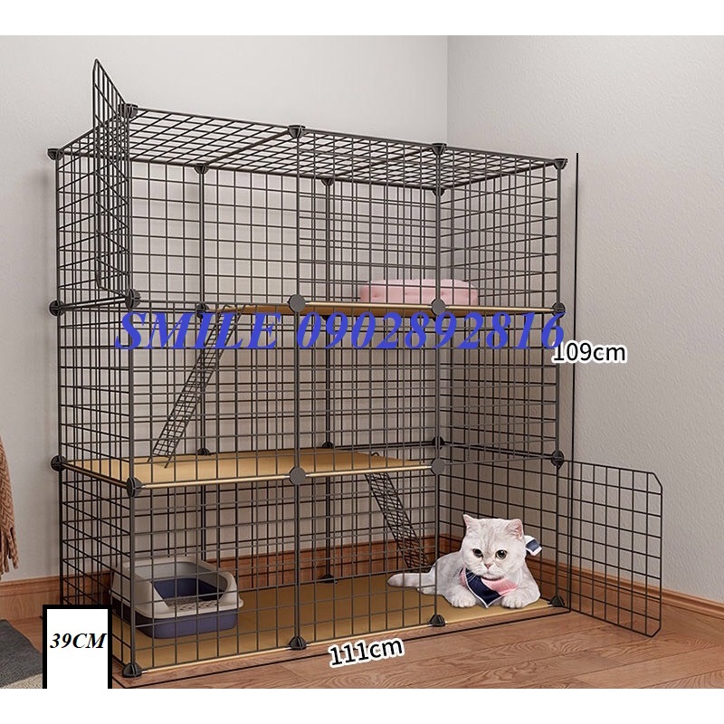 [FREESHIP] COMBO CHUỒNG, LỒNG LƯỚI THÉP LOẠI LỚN BIGSIZE CHO CHÓ MÈO THÚ CƯNG ĐA NĂNG