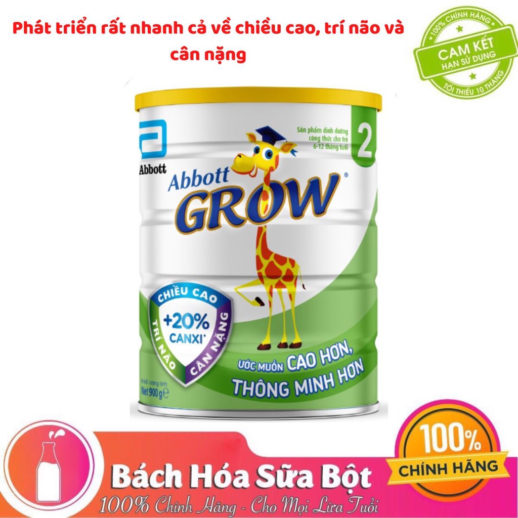 Sữa Bột Abbott Grow số 2 (900g)