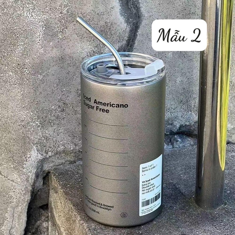 Ly Giữ Nhiệt Inox 304 Cao Cấp 600ml