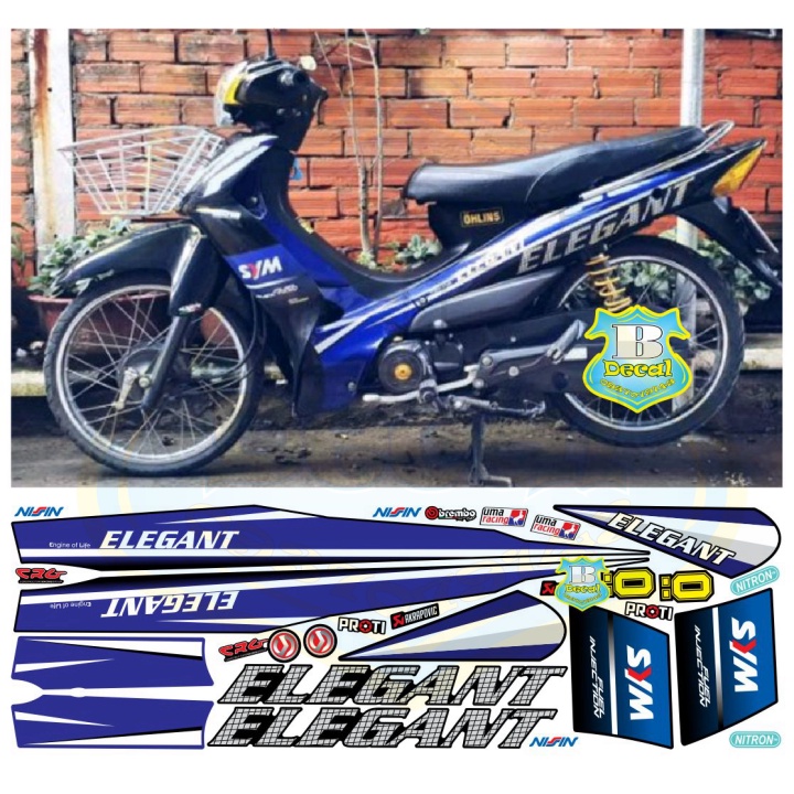 ( Quí khách vui lòng mang ra tiệm cho thợ dán ) Tem elegant 50 2016 sọc caro xanh đen