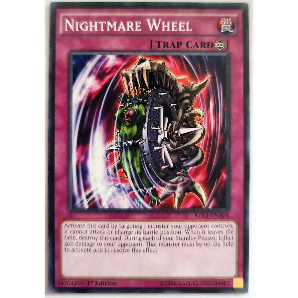 [Thẻ Yugioh] Nightmare Wheel |EN| Common (Duel Monsters)