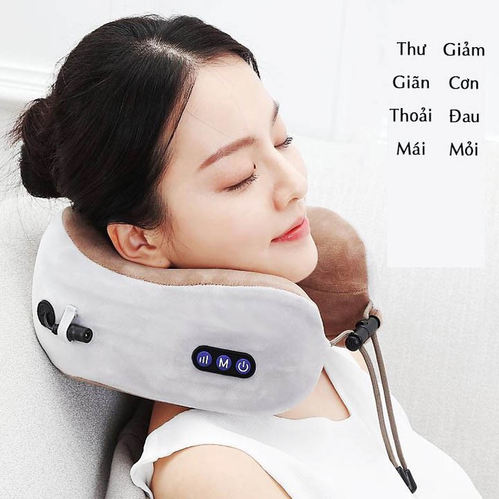 Gối massage vòng cỗ chữ U đa năng