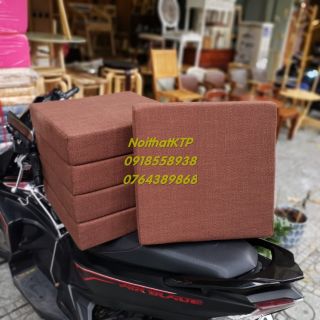 Nệm ngồi KTP dày 10cm lót ghế quán cà phê, trà sữa cao cấp