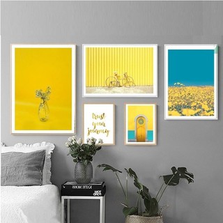 Tranh Canvas Cao Cấp Nắng Vàng Trang Trí Tường CV-026