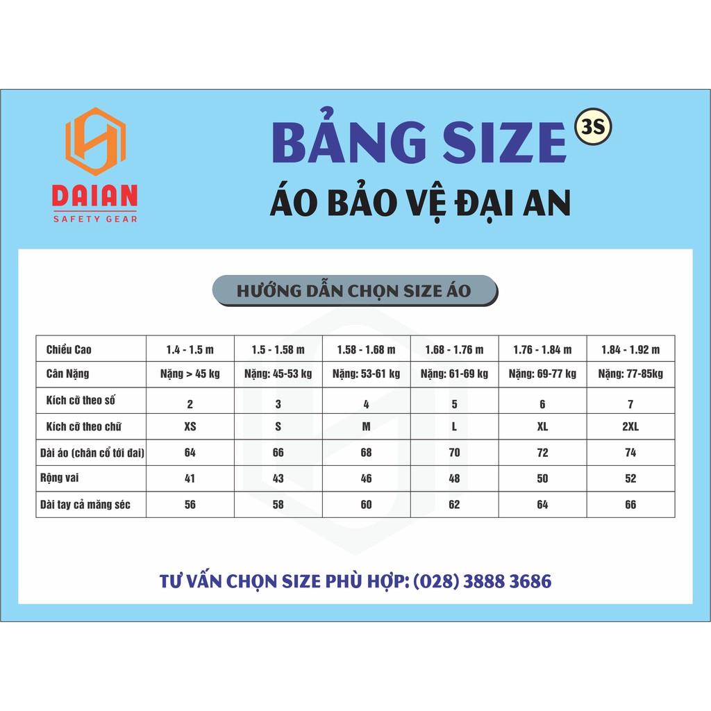 Áo bảo vệ bo dưới kiểu budong màu xanh dương kèm 2 logo - hình thật