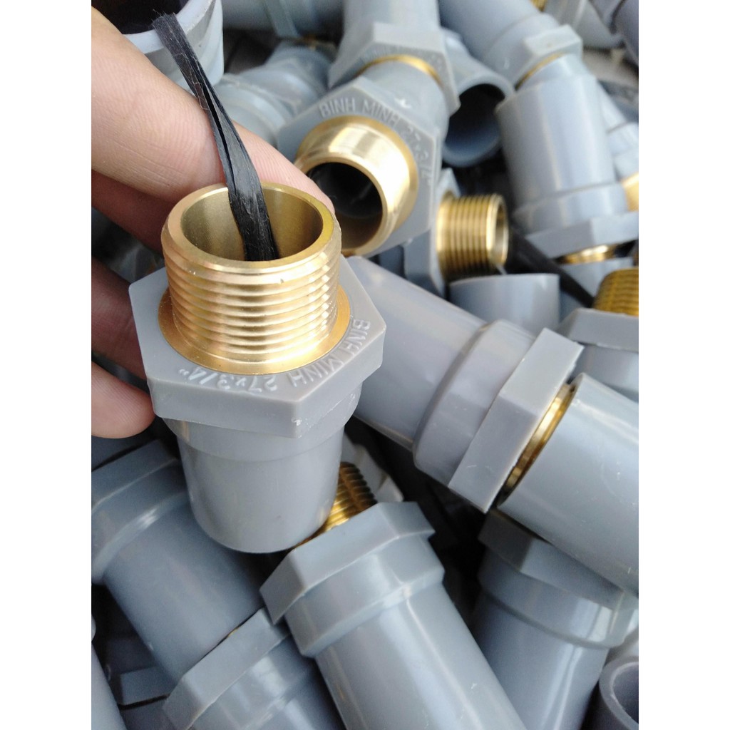 Nối ren ngoài thau 27 ống 27 Bình Minh