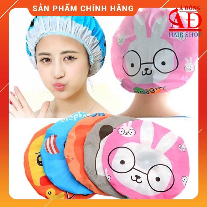 MŨ TRÙM TÓC KHI TẮM HOẶC Ủ TÓC CHO BẠN NỮ