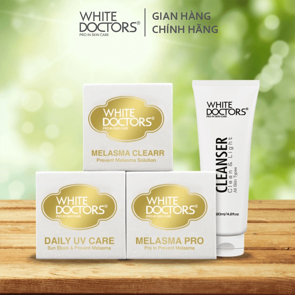 Kem chống nắng mờ nám White Doctors Daily UV Care hàng ngày 40ml