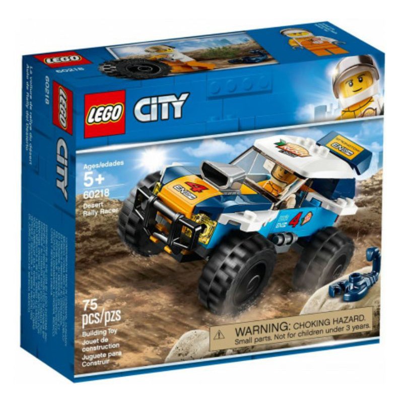 Quà giáng sinh lego 60218 xe đua sa mạc sale rẻ vô địch có sẵn