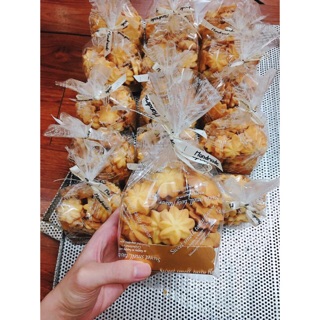 Túi đựng bánh quy có đế vàng - tập 100c