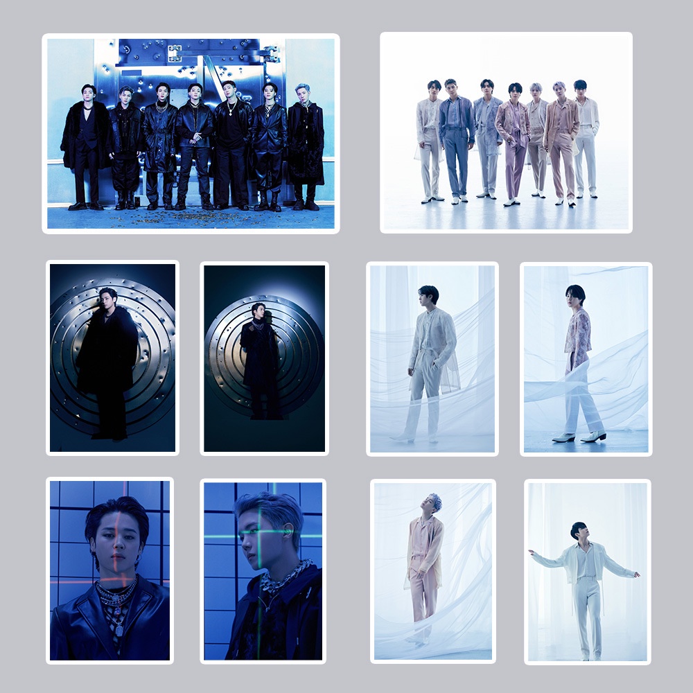 Set 100 Sticker Chống Thấm Nước Hình Thần Tượng BTS