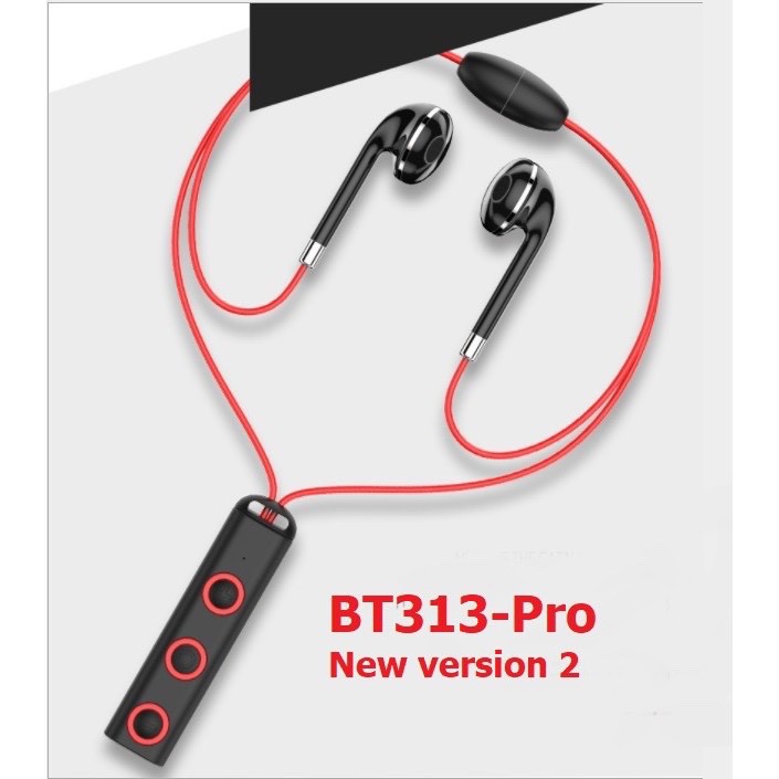 [Mã ELFLASH5 giảm 20K đơn 50K] Tai nghe bluetooth kháng nước BT313-Pro âm thanh đỉnh