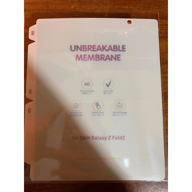 Dán PPF Samsung Galaxy Z Fold 2 Cao Cấp Vân Mờ Bảo Vệ Màn Hình Chống Mồ Hôi Và Dấu Vân Tay - Nhám mờ