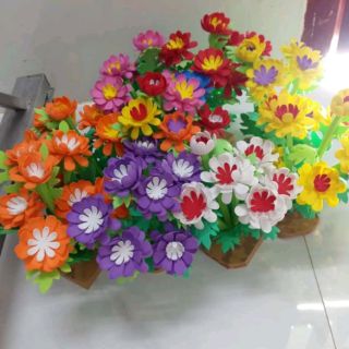Hoa lá xốp dập sẵn 500 bông