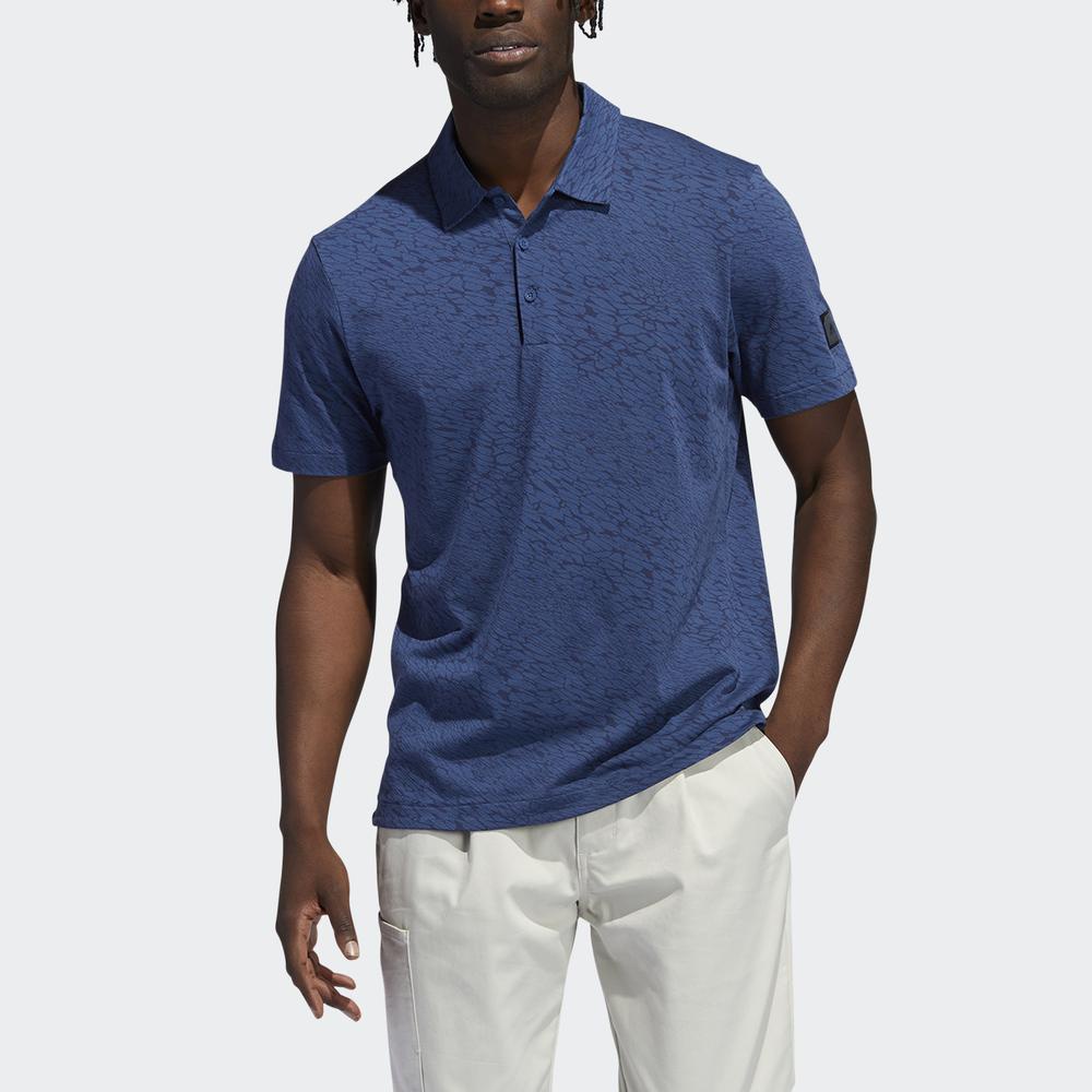 Áo Polo adidas GOLF Nam Áo Polo Three Below Adicross Màu xanh dương GU6335