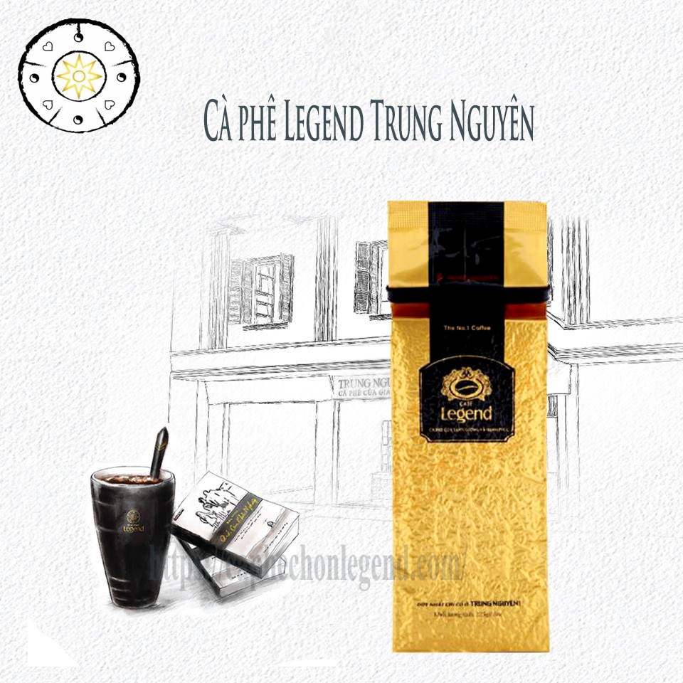 [Mã GROSALE2703 giảm 8% đơn 250K] Cà Phê Chồn Legend Trung Nguyên - 225gr