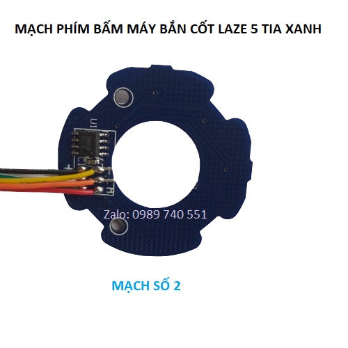 Mạch bàn phím máy cân bằng laze 5 tia xanh