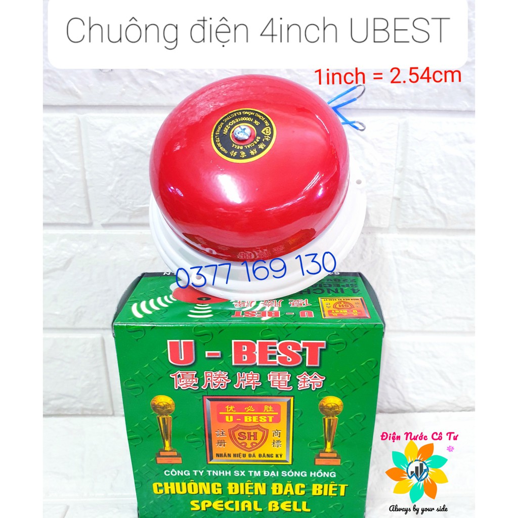 Chuông điện 4inch 220V UBEST