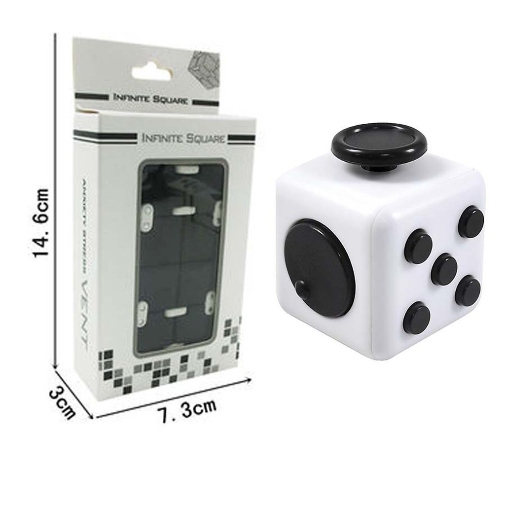 Combo giảm stress Fidget Cube + Infinity Cube Vô Cực Thần Kỳ