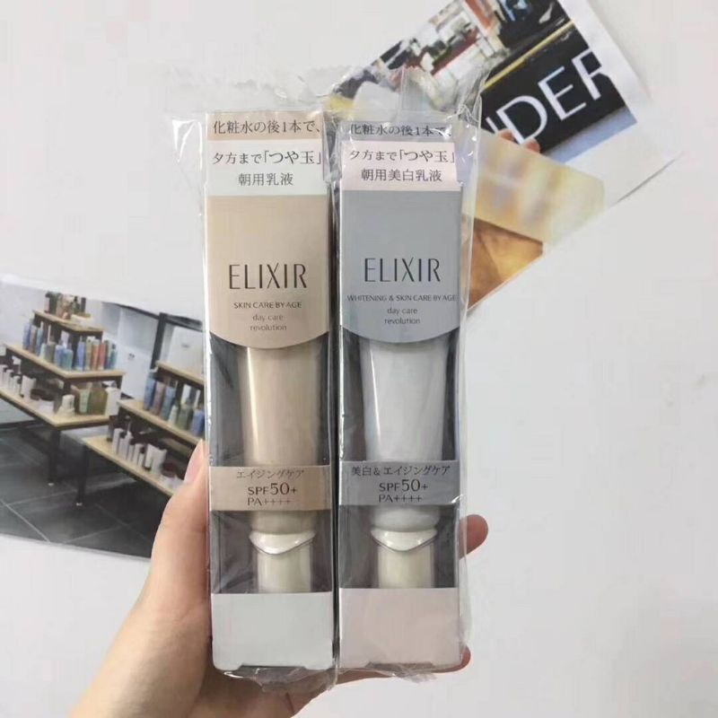 Kem dưỡng ngày Shisedo Elixir White Shiseido Elixir White spf50+ nhật bản