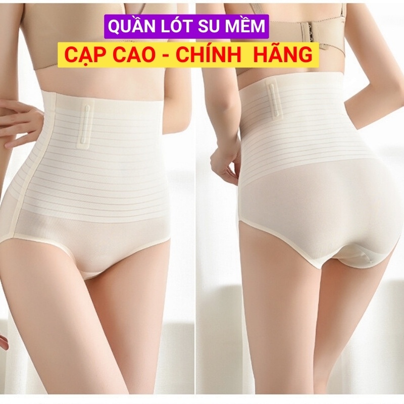 Quần Gen Bụng Mặc Váy Cao Cấp Quần Lót Su Cạp Cao Chính Hãng Cải Thiện Thon Gọn Vòng Eo Nâng Mông Tôn Dáng Gợi Cảm