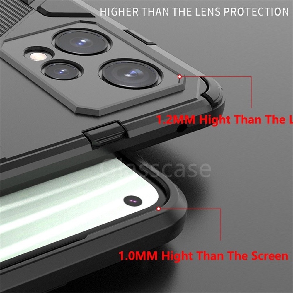 Ốp Điện Thoại Cứng Kiểu Áo Giáp Chống Rơi Có Giá Đỡ Cho Realme 9 Pro Plus 9Pro+ 9i Realme9 Realme9i 5G