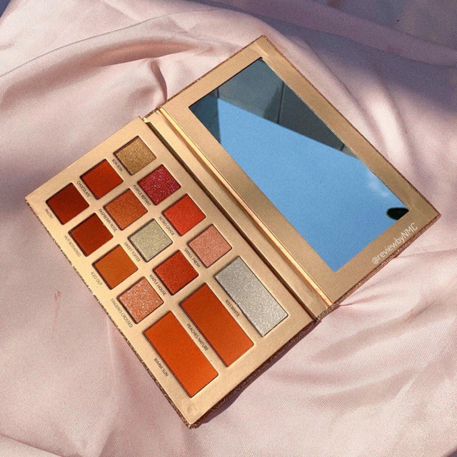 (An Toàn) Bảng Phấn Mắt - Má Hồng 15 Ô Sivanna Pro Makeup Palette HF2009