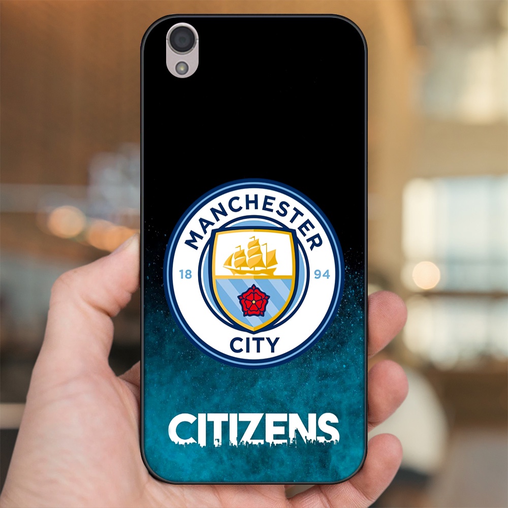 Ốp lưng Oppo A37 Neo 9, F1 Plus viền đen in hình Manchester City MC