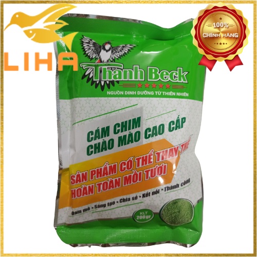 Cám Chào Mào Thành Beck 200gr - Thay Thế Hoàn Toàn Mồi Tươi