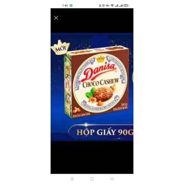 COMBO 3 LOẠI BÁNH QUY BƠ DANISA: TRUYỀN THỐNG 200G + NAM VIỆT QUẤT 90G + SÔCÔLA HẠT ĐIỀU 90G