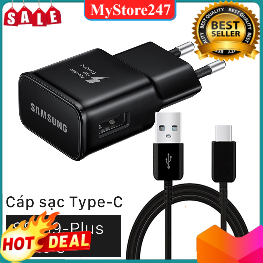 Bộ Sạc Nhanh Samsung TypeC, Dùng Cho Các Máy TypeC, Micro USB