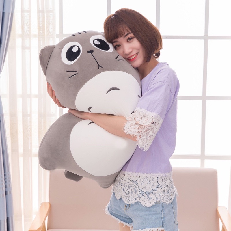 Thú bông Totoro từ 50 - 70cm -  Thú Bông Totoro Dễ Thương Đủ Kích Cỡ - Gấu Bông Totoro 70cm - Pi Pet Store