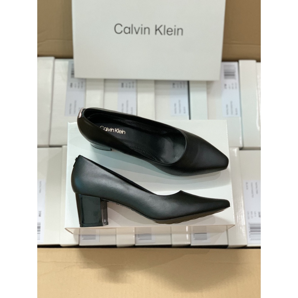 Giày Bít Gót Trụ CALVIN KLEIN Natalynn Pumps