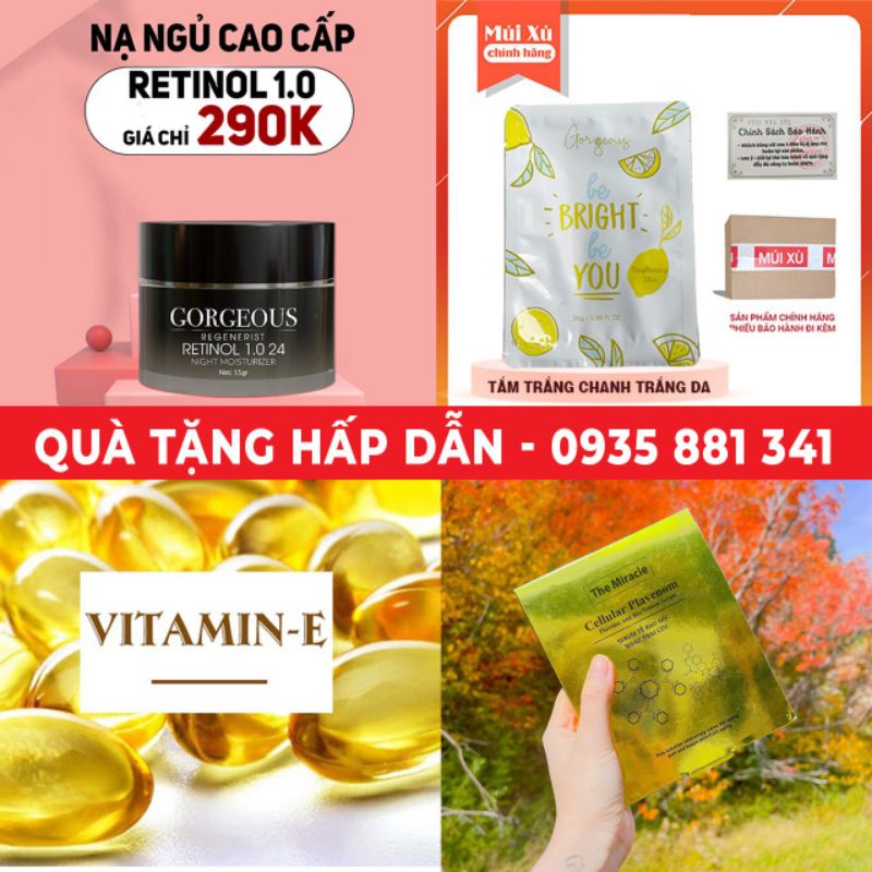 Mặt Nạ Ngủ Phiên Bản Siêu Cấp Retinol 1.0 MÚI XÙ chính hãng