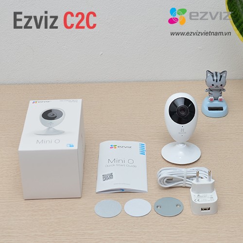 Camera Wifi Không Dây Giám Sát Trong Nhà, Gốc Rộng, Hình Ảnh Sắt Nét Ezviz C2C 720P, Ezviz C1C 1080P, Ezviz C6N 1080P