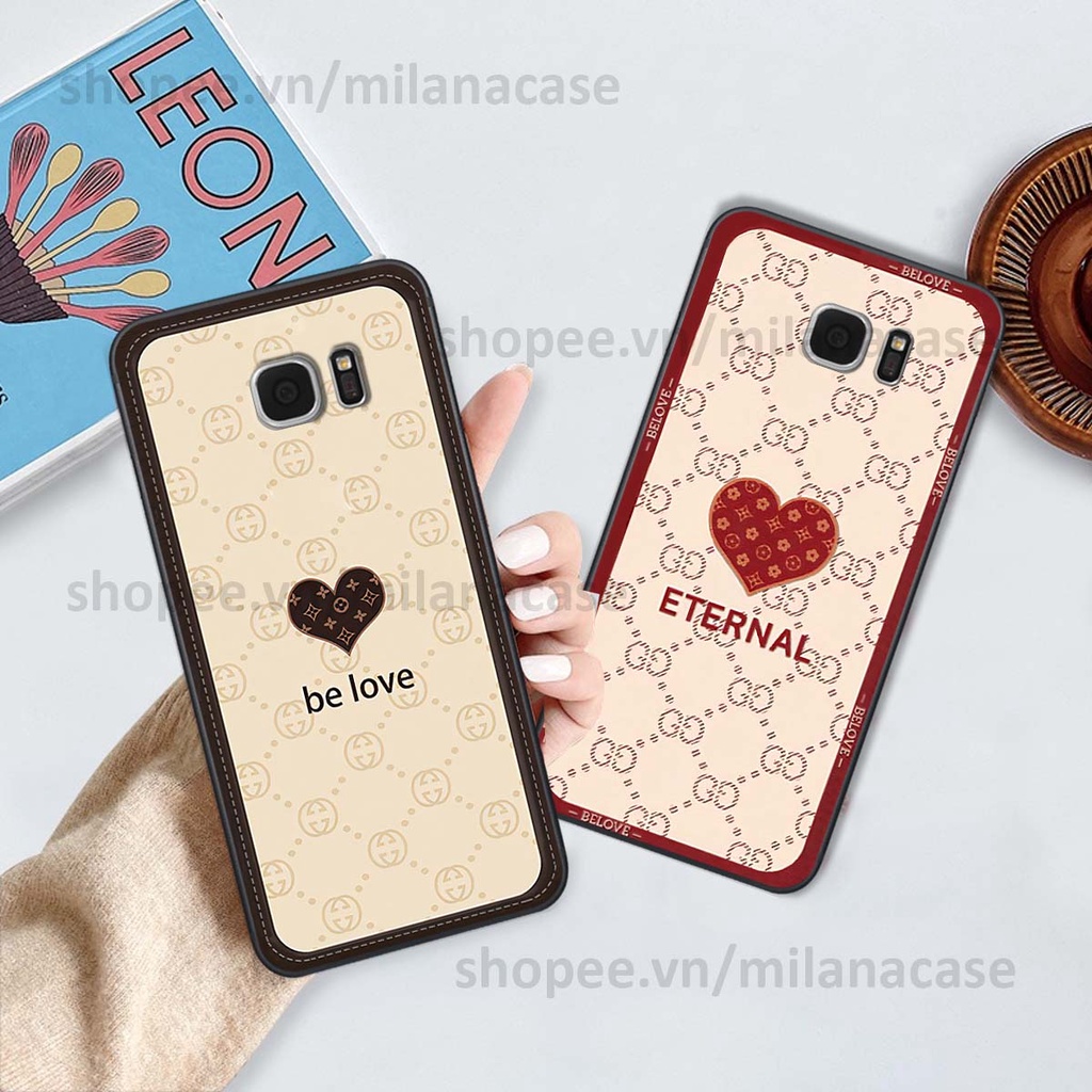 Ốp Samsung S6 / S6 EDGE / S7 / S7 EDGE hình trái tim be love tình yêu siêu đẹp, cá tính, thời trang
