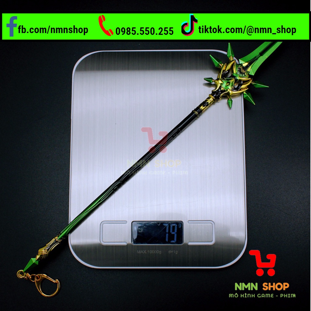 Mô hình game Genshin Impact - Primordial Jade-Winged Spear (Hòa Phác Diên) 30cm