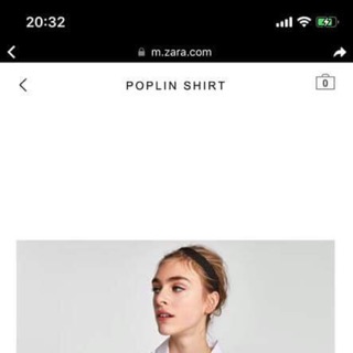 Áo zara size s- tạ hằng