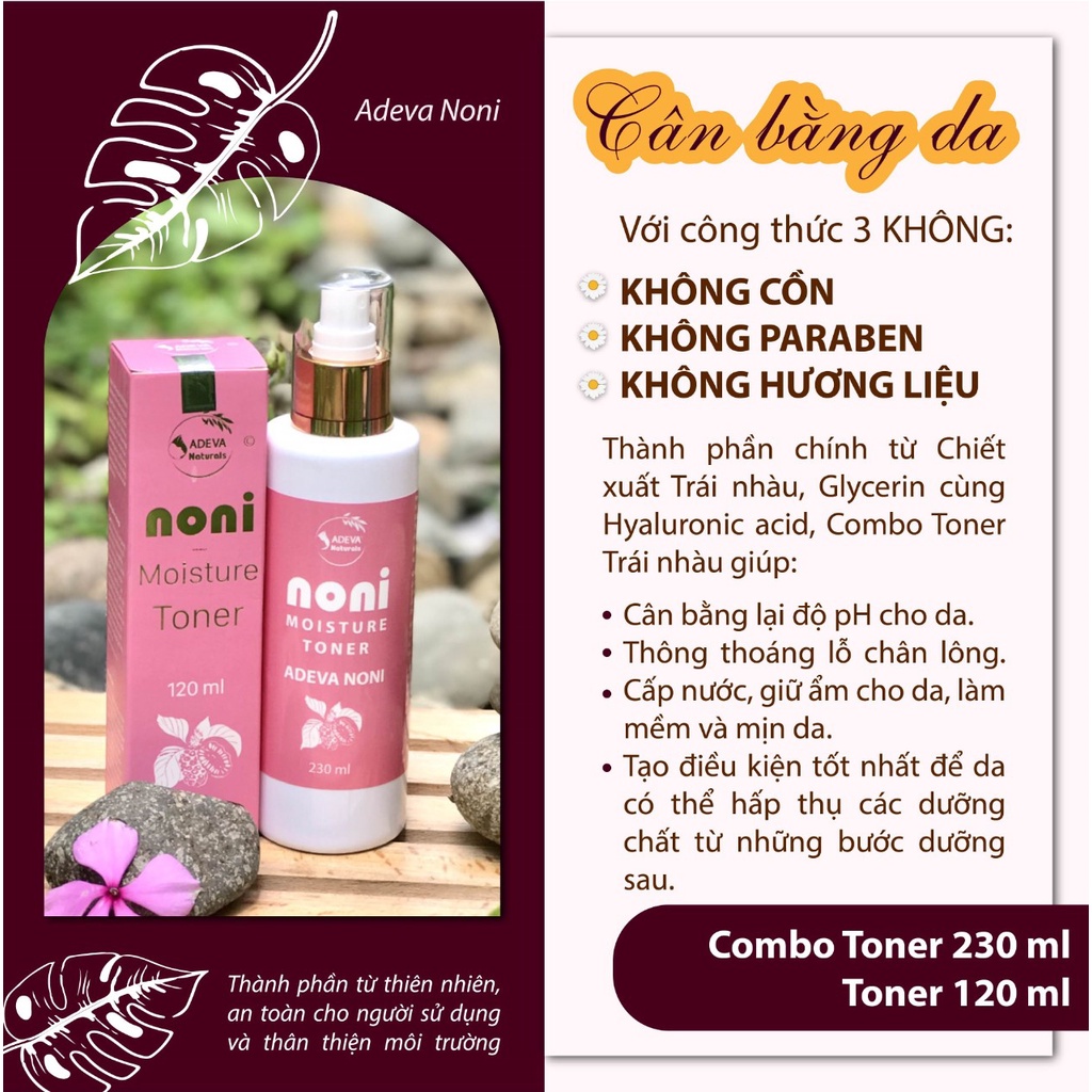 Nước cân bằng da - Xịt khoáng cấp ẩm cho làn da căng mọng- Không cồn - 250ml