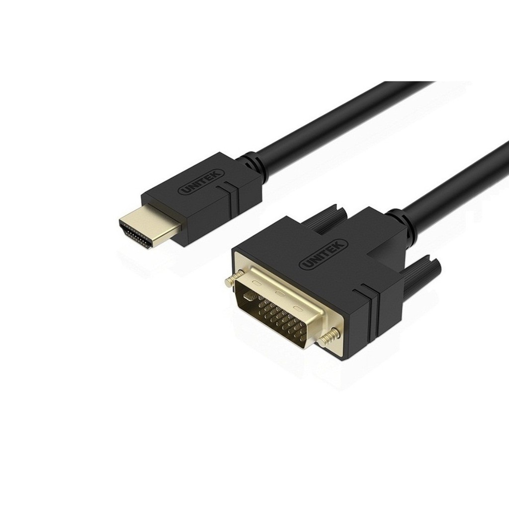 CÁP HDMI -&gt; DVI 24+1 UNITEK (Y-C 217A)