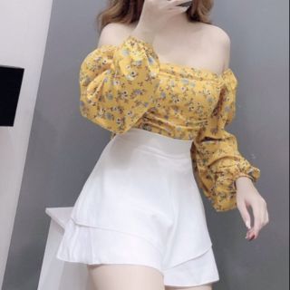 Áo kiểu bệt vai