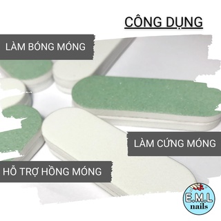 DŨA/GIŨA BÓNG-CỨNG-HỒNG MÓNG MINI DÙNG 1 LẦN