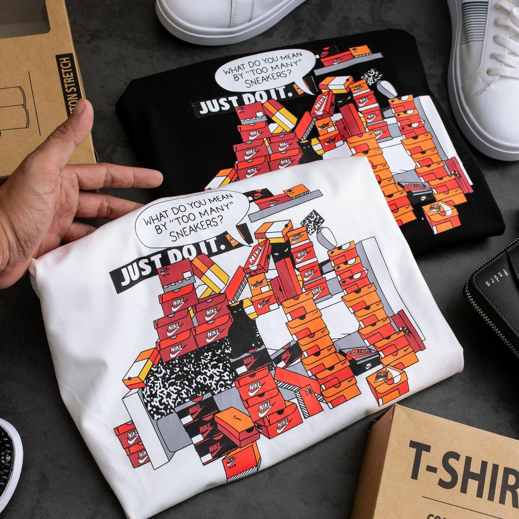 Áo Thun NICE Nam Nữ Chính Hãng 100% Cotton Họa Tiết 01