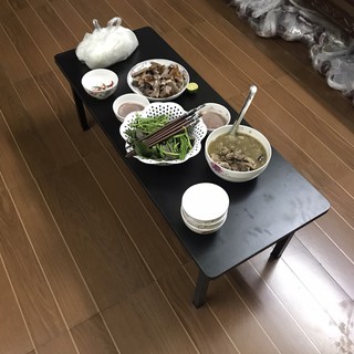 Bàn làm việc, bàn ăn gấp gọn - ngồi bệt (chân chữ U)