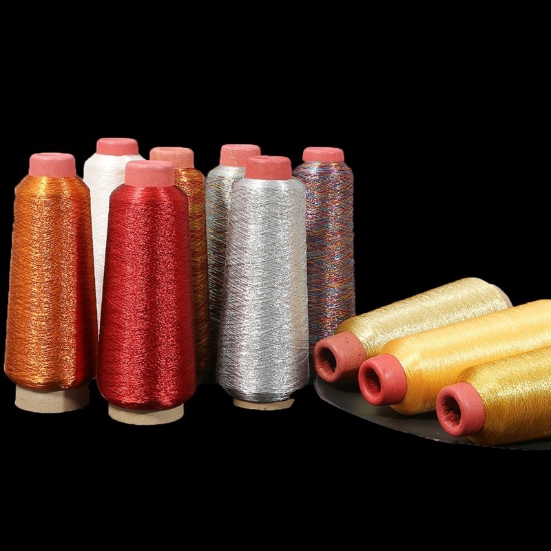 1 Cuộn Chỉ May Màu Sắc Vàng / Bạc Sáng Tạo