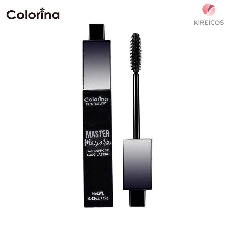 Mascara Chống nước Dài Và Cong Mi 4D màu đen WaterProof Long lasting Colorina