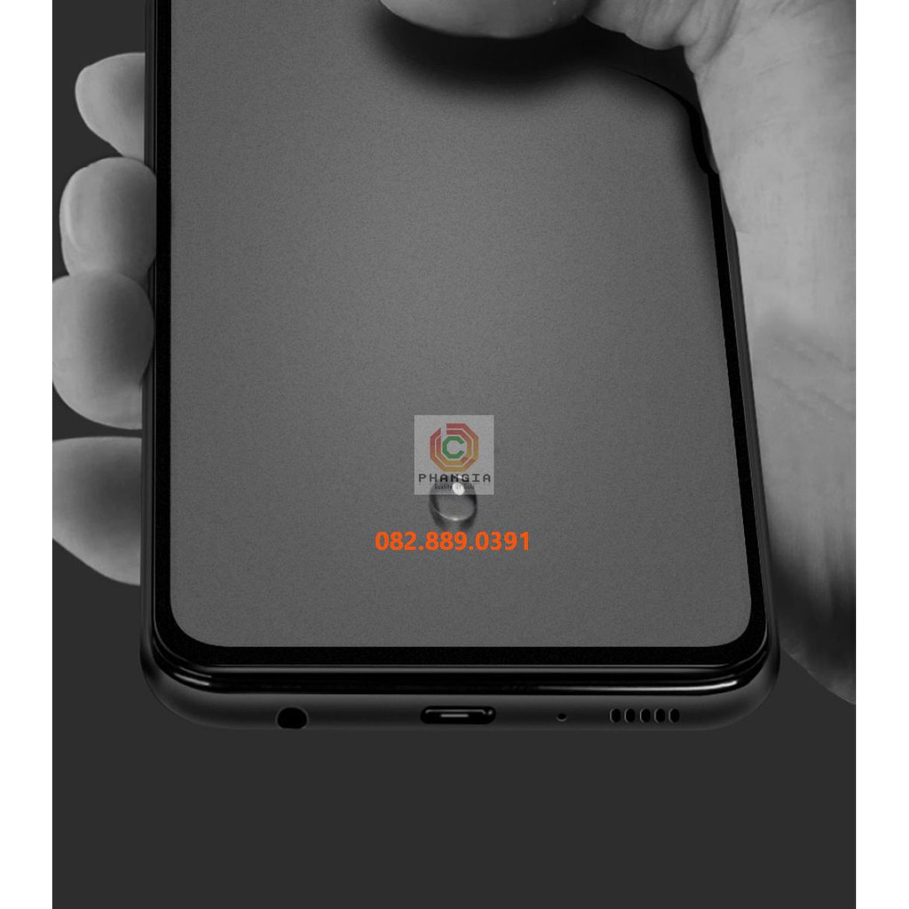 Kính cường lực Samsung A81/A91 full màn, full keo, không li ti