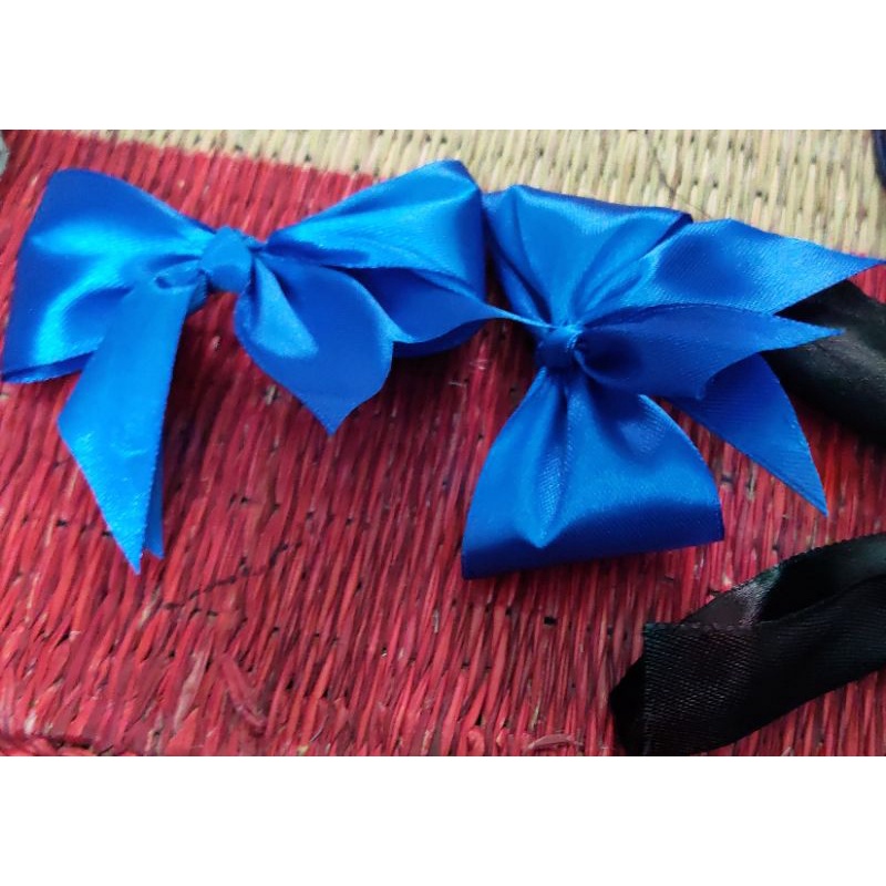 Set 50 nơ ruy băng satin nhiều màu bản 4cm