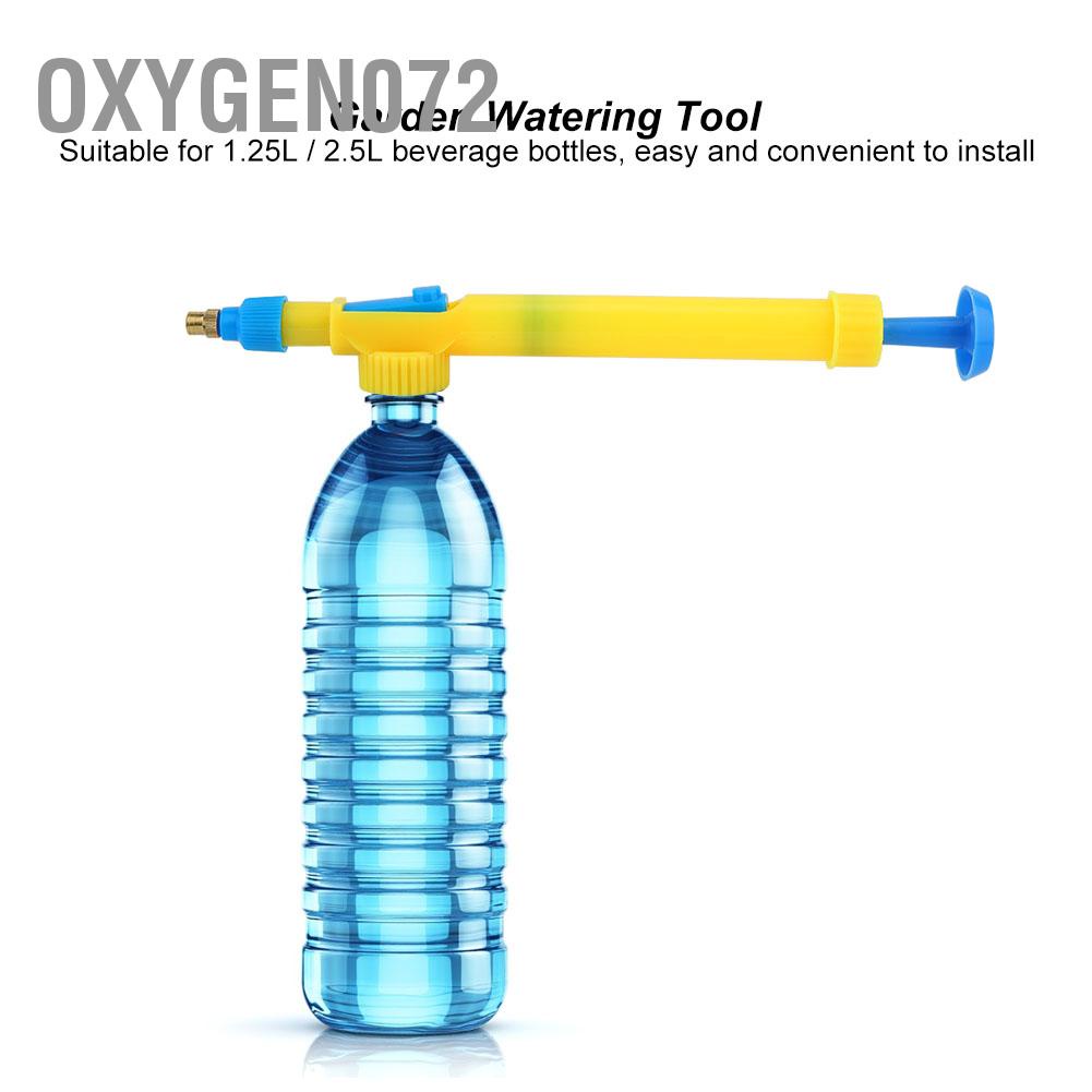 Oxygen072 Manual High Pressure Mini Water Pump Garden Sprayer Watering Tool for Flower Plant phun sương